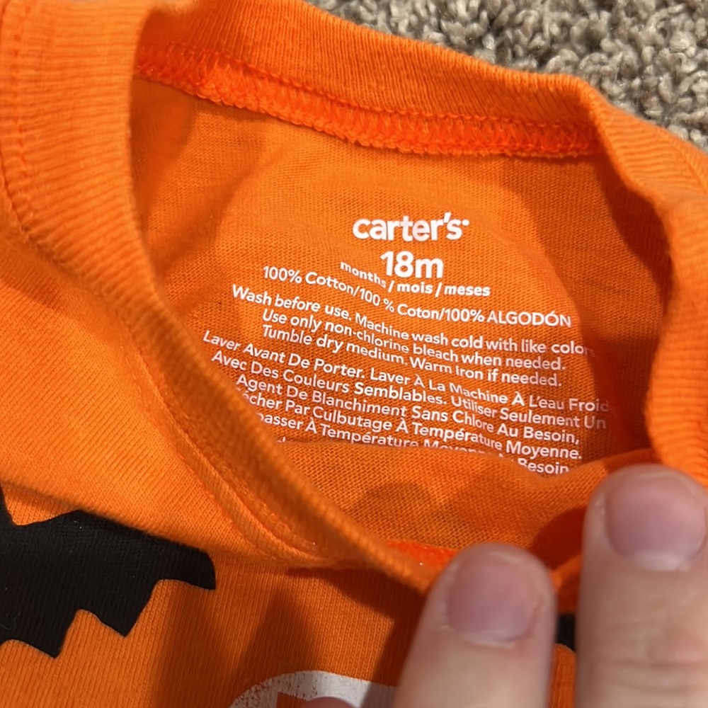 Toddler Halloween shirt & pjs - Picture 3 of 5